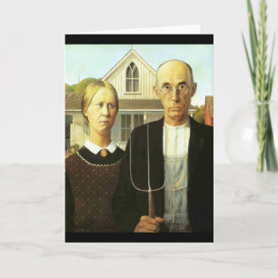 American Gothic Card