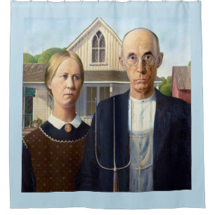 American Gothic Classic Painting Grant Wood