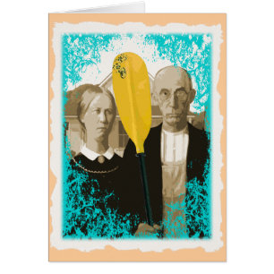 AMERICAN GOTHIC KAYAKERS