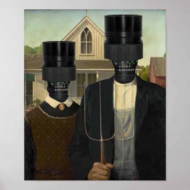American Gothic Photographic Poster (Front)