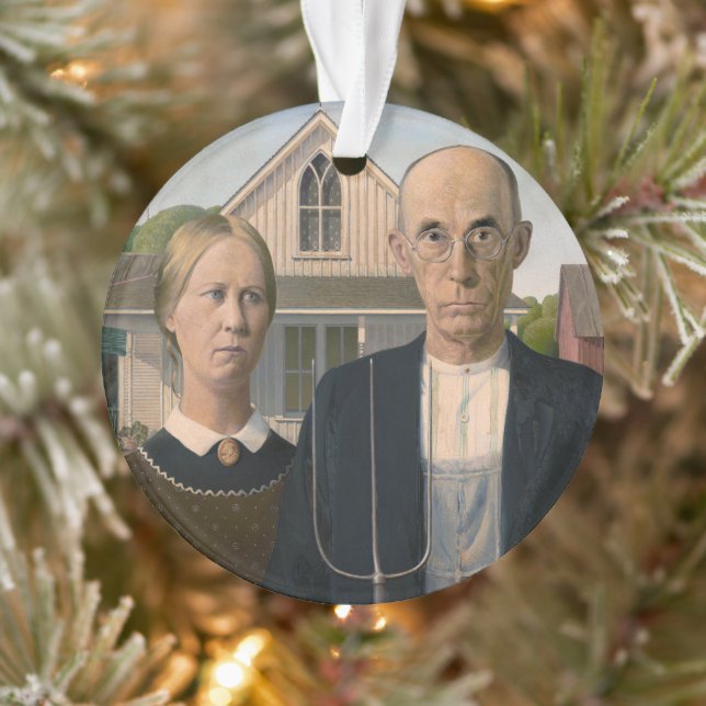 American Gothic : Vie rurale pauvre paysan (Arbre)