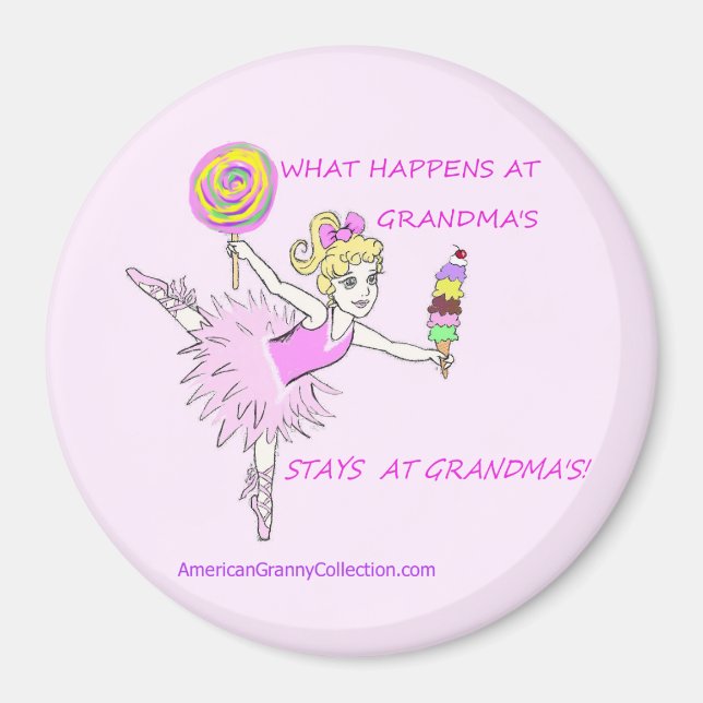 American Granny Magnet (Devant)
