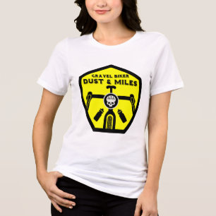 American Gravel Bike Rider Tri-Blend Shirt