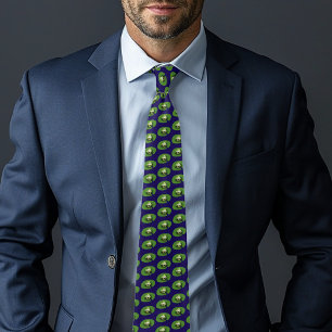 American Green Tree Frog Lily Pad Tie