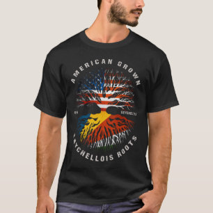 American Grown Seychellois Roots Seychelles Flag T-Shirt