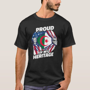 American Grown With Algerian Roots Proud of my He T-Shirt