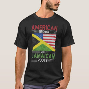 American Grown With Jamaican Roots Heritage Ancest T-Shirt