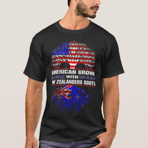 American Grown with New Zealander Roots T-Shirt