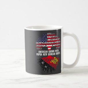 American Grown With Papua New Guinean Roots Usa  Coffee Mug