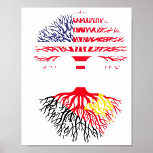 American Grown With Papua New Guinean Roots Usa Poster