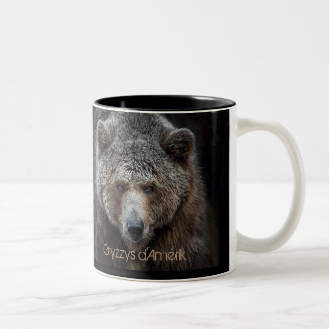 American Gryzzys Two-Tone Coffee Mug (Right)