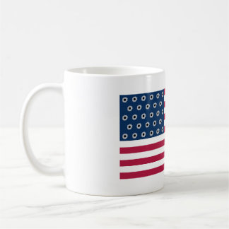 American Gun Bullets Flag Coffee Mug