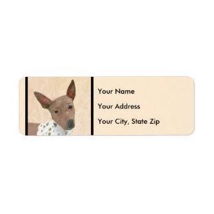 American Hairless Terrier Painting - Dog Art