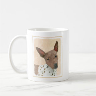 American Hairless Terrier Painting - Dog Art Coffee Mug