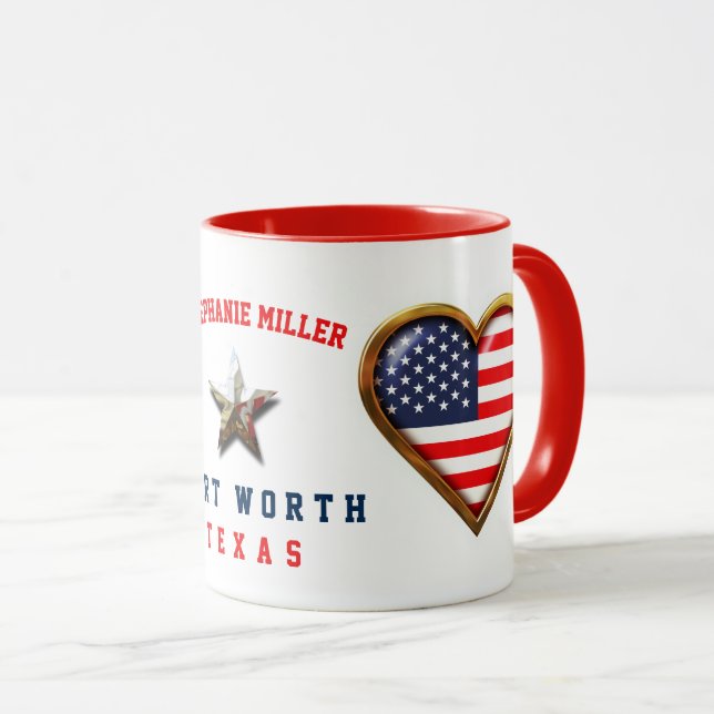American Heart Coffee Mug (Front Right)