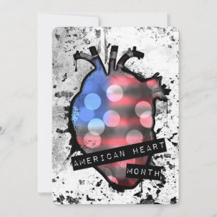 american heart month invitation