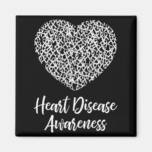 American Heart Month Suprt Tees Co Heart Disease A Magnet