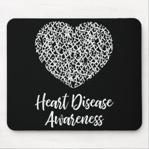 American Heart Month Suprt Tees Co Heart Disease A Mouse Pad
