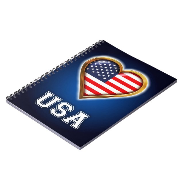 American Heart Notebook (Left Side)