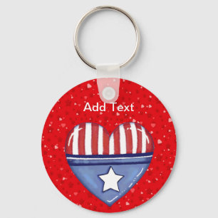 American Heart - SRF Keychain