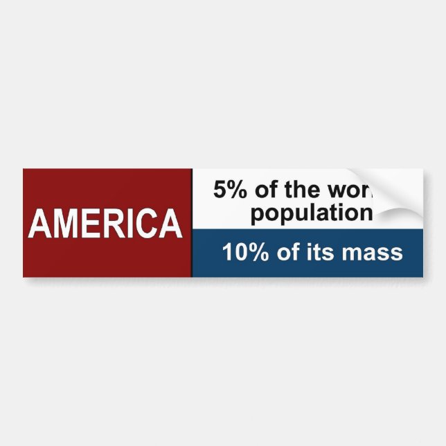 American Heavies Bumper Sticker (Front)
