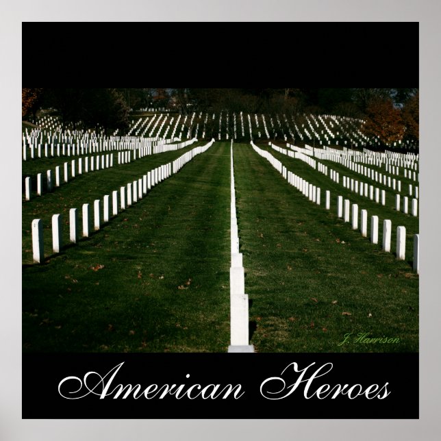American Heroes Poster (Front)