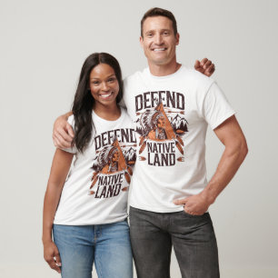 American History Native Land.Indian.Chief Classic  T-Shirt