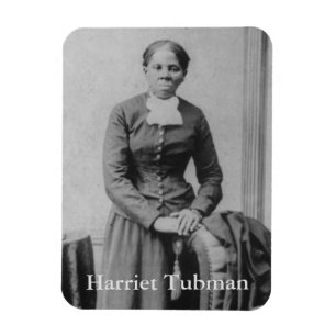 American History Picture of Harriet Tubman Magnet