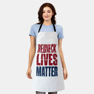 American Holiday Redneck Matter 4th Of July USA Apron