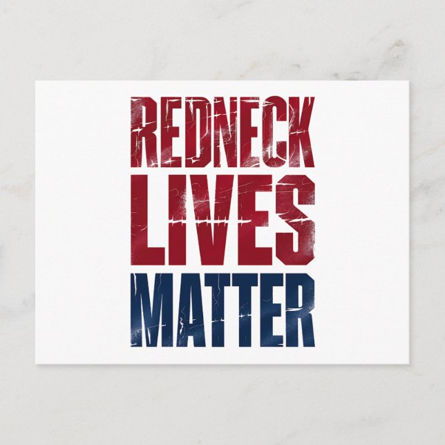 American Holiday Redneck Matter 4th Of July USA Postcard (Front)