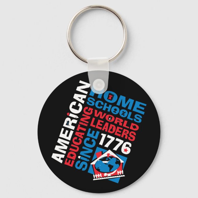 American Home Schools Keychain (Front)
