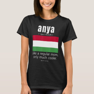 American Hungarian Patriot Flag Mothers Day Hungar T-Shirt