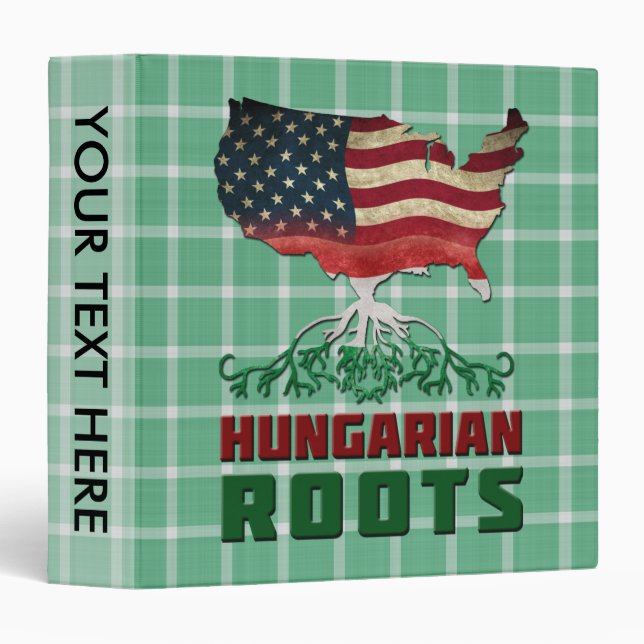 American Hungarian Roots Binder (Front/Spine)