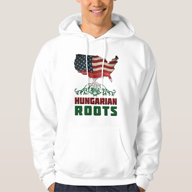 American Hungarian Roots Hoodie (Front)