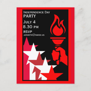 American Independance Day Postcard