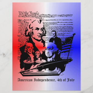 American Independence Day, 4th of July  Flyer