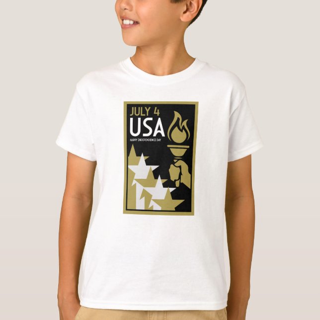 American Independence Day T-Shirt (Front)