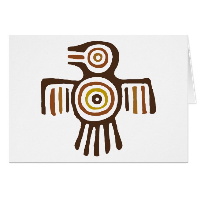 American Indian Bird (Front Horizontal)