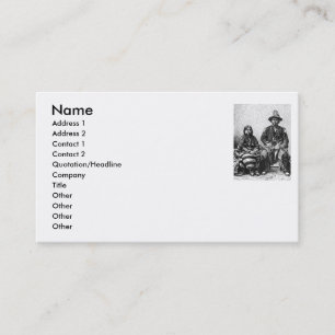 American Indian Business Card