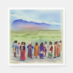 American Indian Celebration Paper Napkins