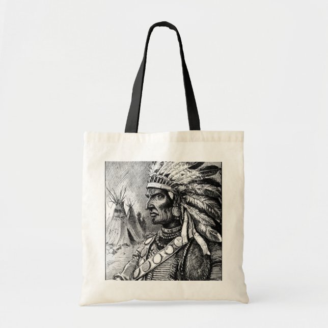 American Indian Chief Bag (Front)