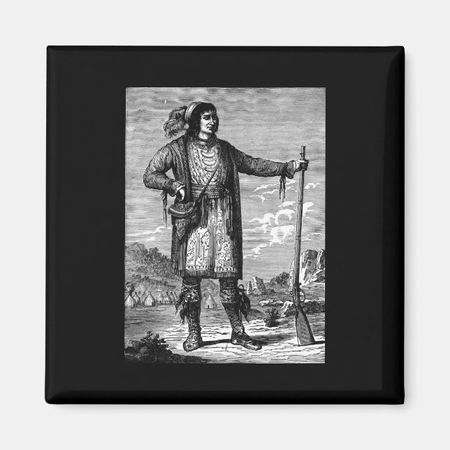 American Indian Chief Magnet (Front)