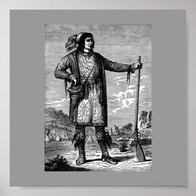 American Indian Chief Poster (Front)