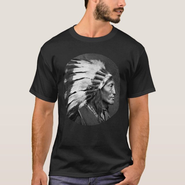 American Indian Chief T-Shirt (Front)