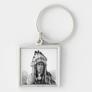 American Indian Keychain