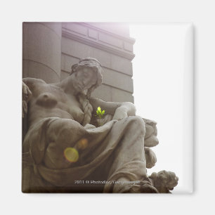 American Indian National Museum Statue Magnet