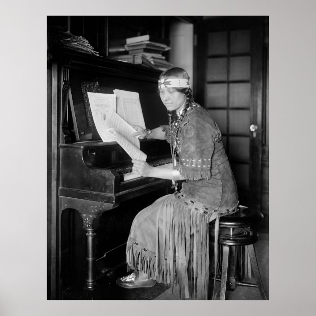 American Indian Princess, early 1900s Poster (Front)