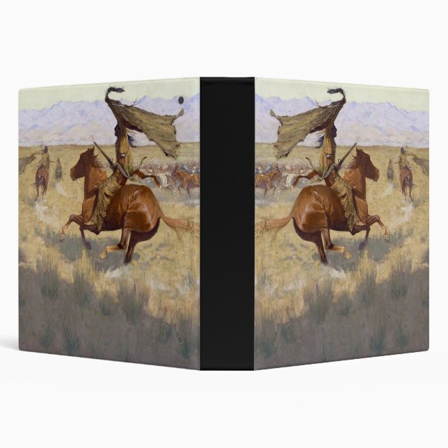 American Indian stampede Binder (Background)