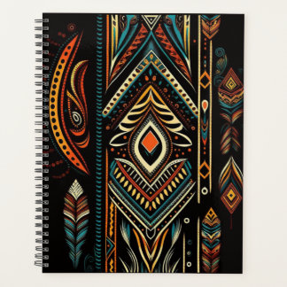 American Indian Tribal Batik  Planner