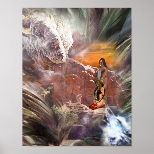 American Indian Wedding Night Poster (Front)